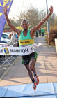 Yared Hagos (Wallsend Harriers) wins the Brampton to Carlisle 10 mile